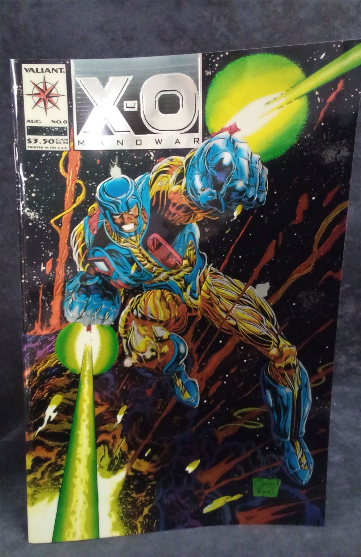 X-O Manowar #0 1993 valiant Comic Book