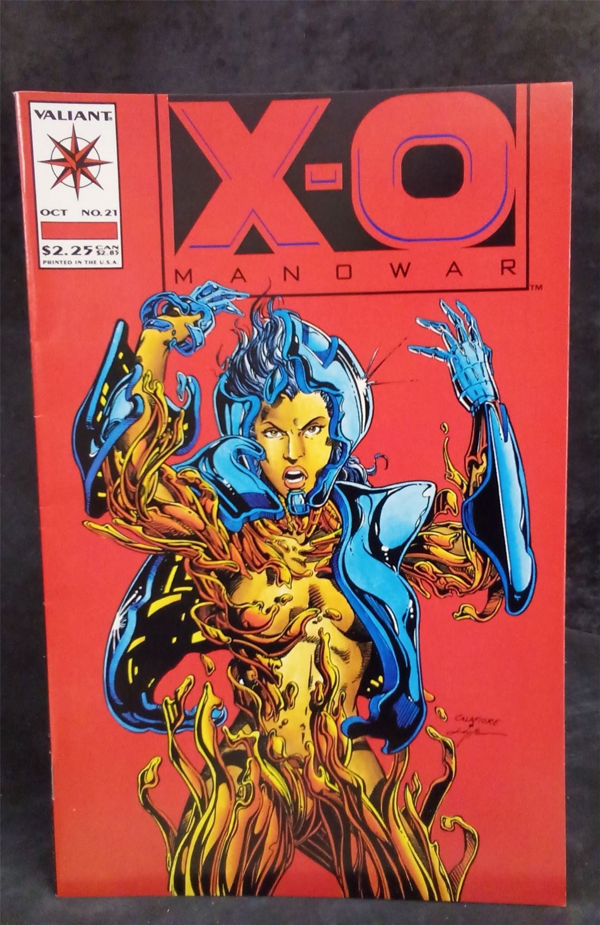 X-O Manowar #21 1993 valiant Comic Book