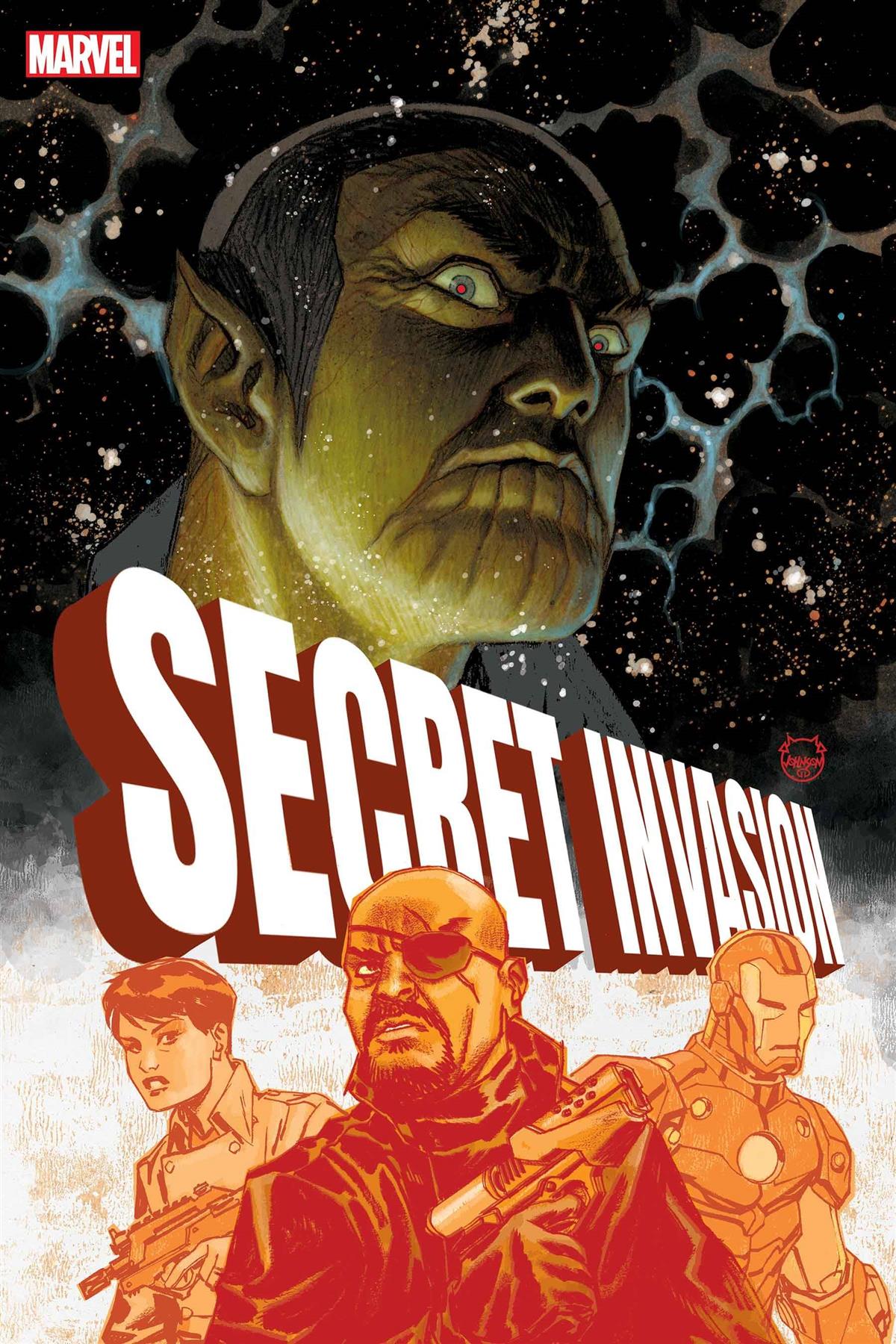 Secret Invasion #2 (Dave Johnson Var) Marvel Prh Comic Book 2022