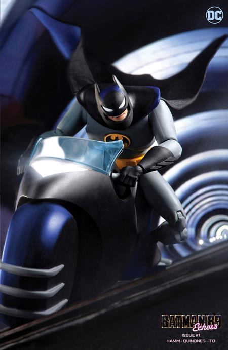 Batman 89 Echoes #1 (of 6) Cvr C Bat-cycle Mcfarlane Toys Action Figure Card Stock Var DC Comics Comic Book