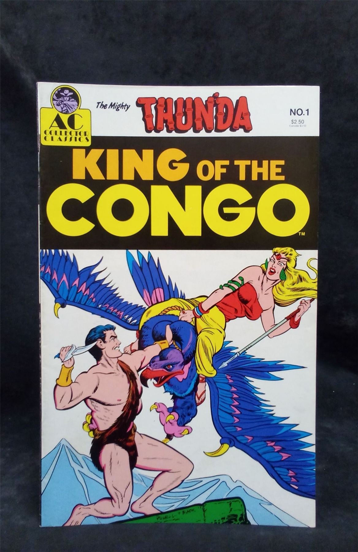 Thun'Da: King of the Congo #1 1989 ac comics Comic Book