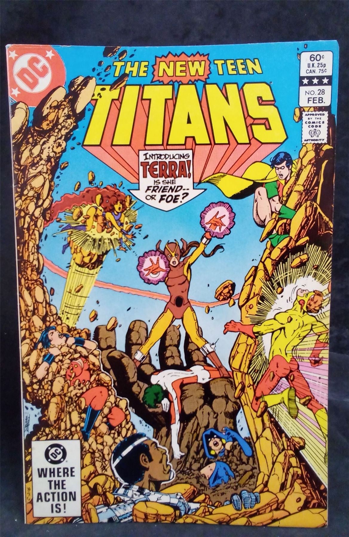 The New Teen Titans #28 Direct Edition 1983 DC Comics Comic Book
