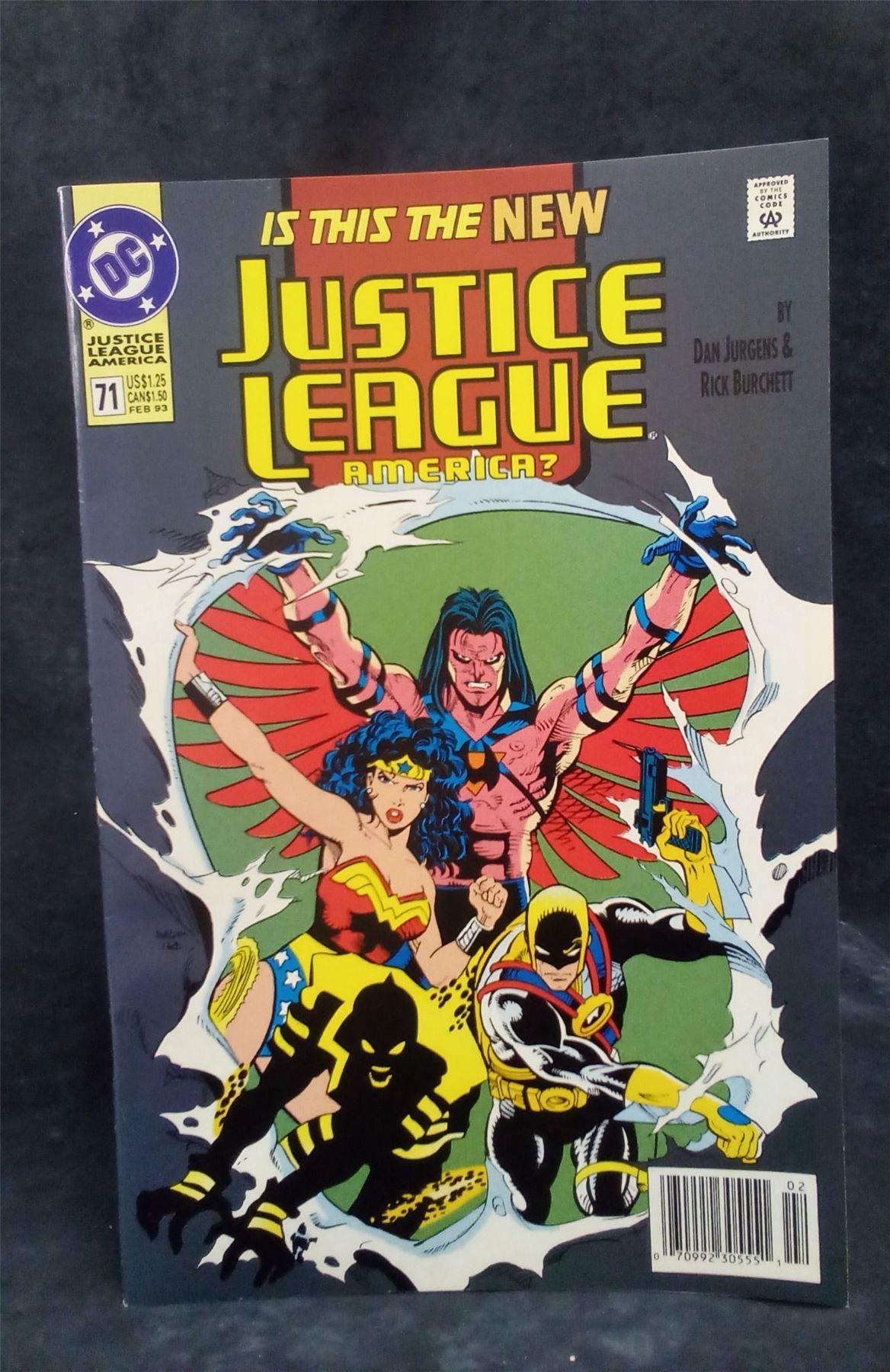 Justice League America #71 1993 DC Comics Comic Book