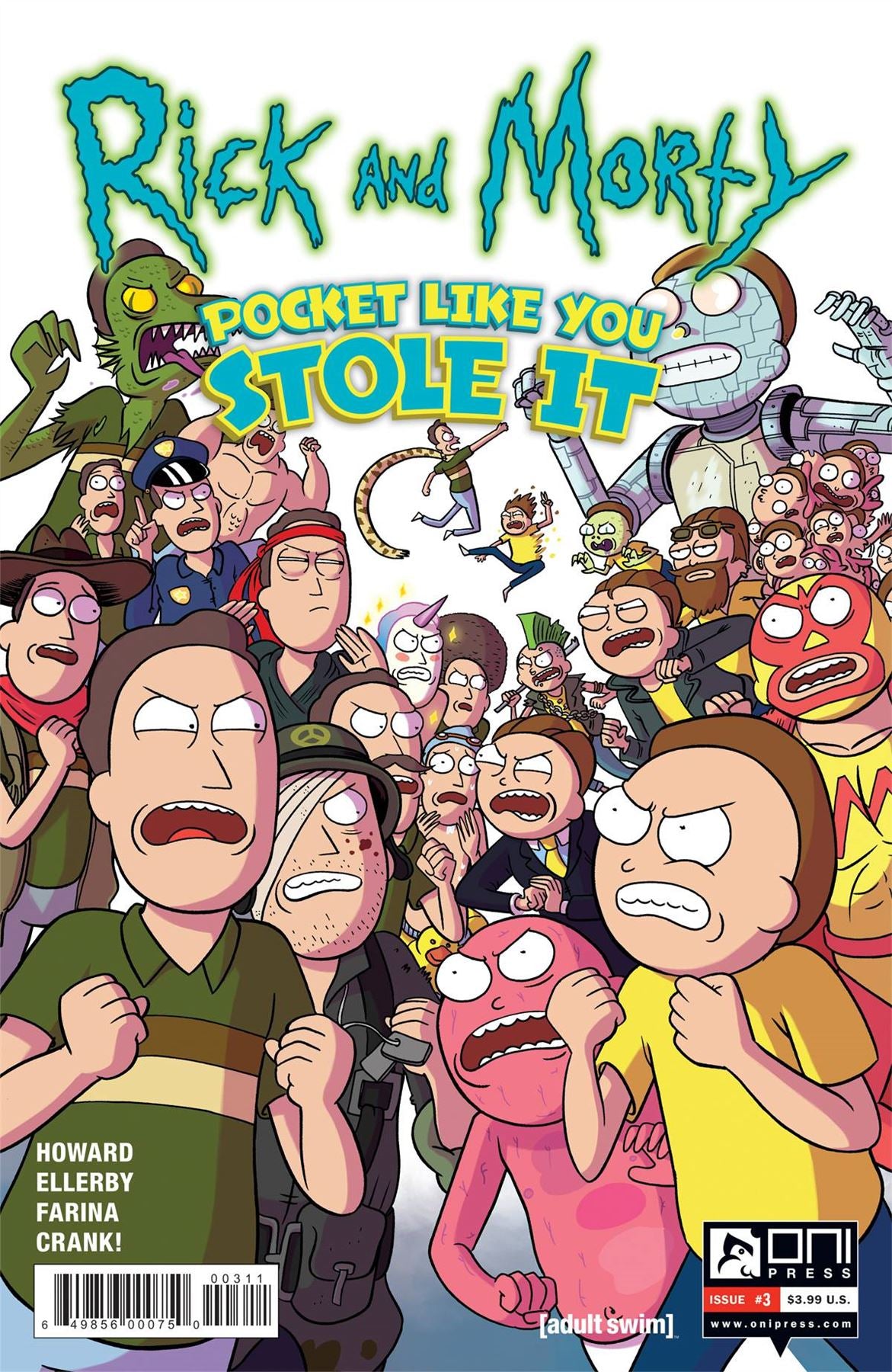 Rick & Morty Pocket Like You Stole It #3 Oni Press Inc. Comic Book