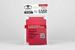 Ultimate Guard Card Divider (10 pack) Red