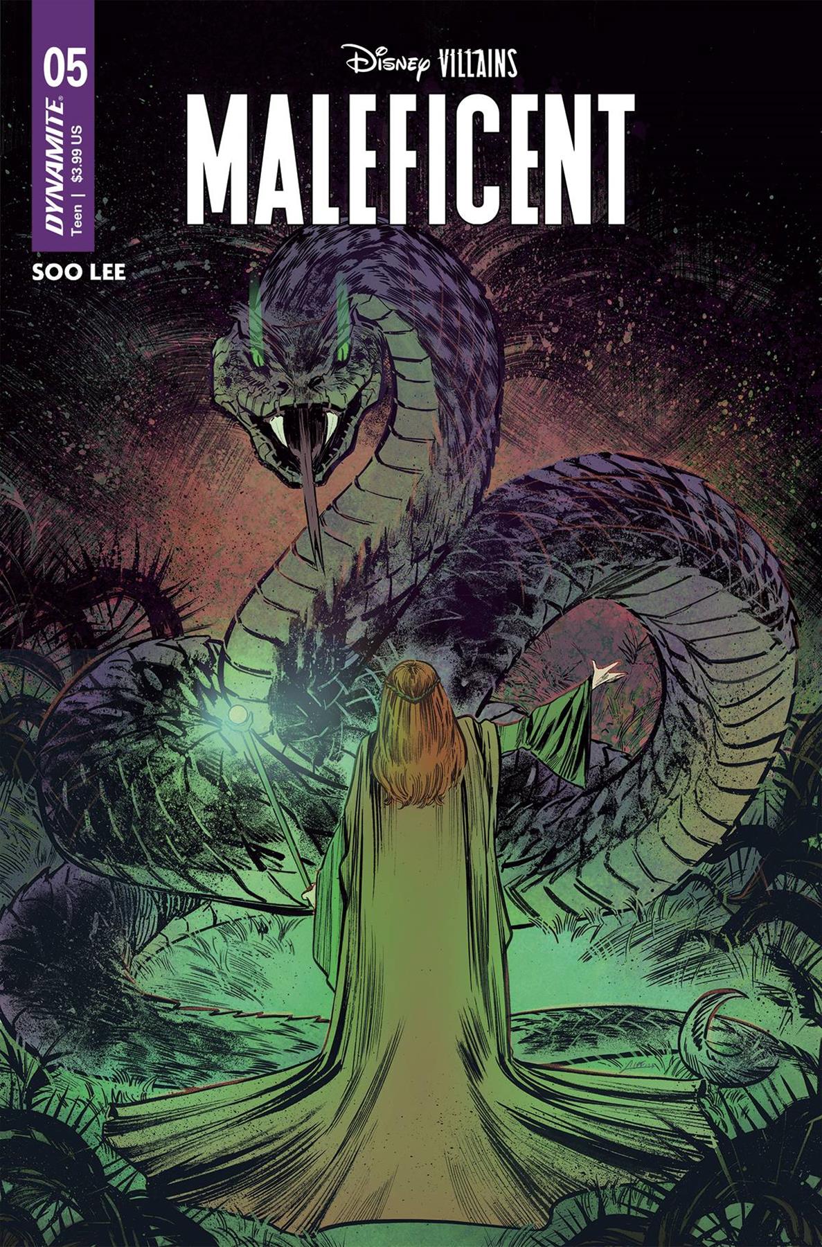 Disney Villains Maleficent #5 Cvr B Soo Lee Dynamite Comic Book