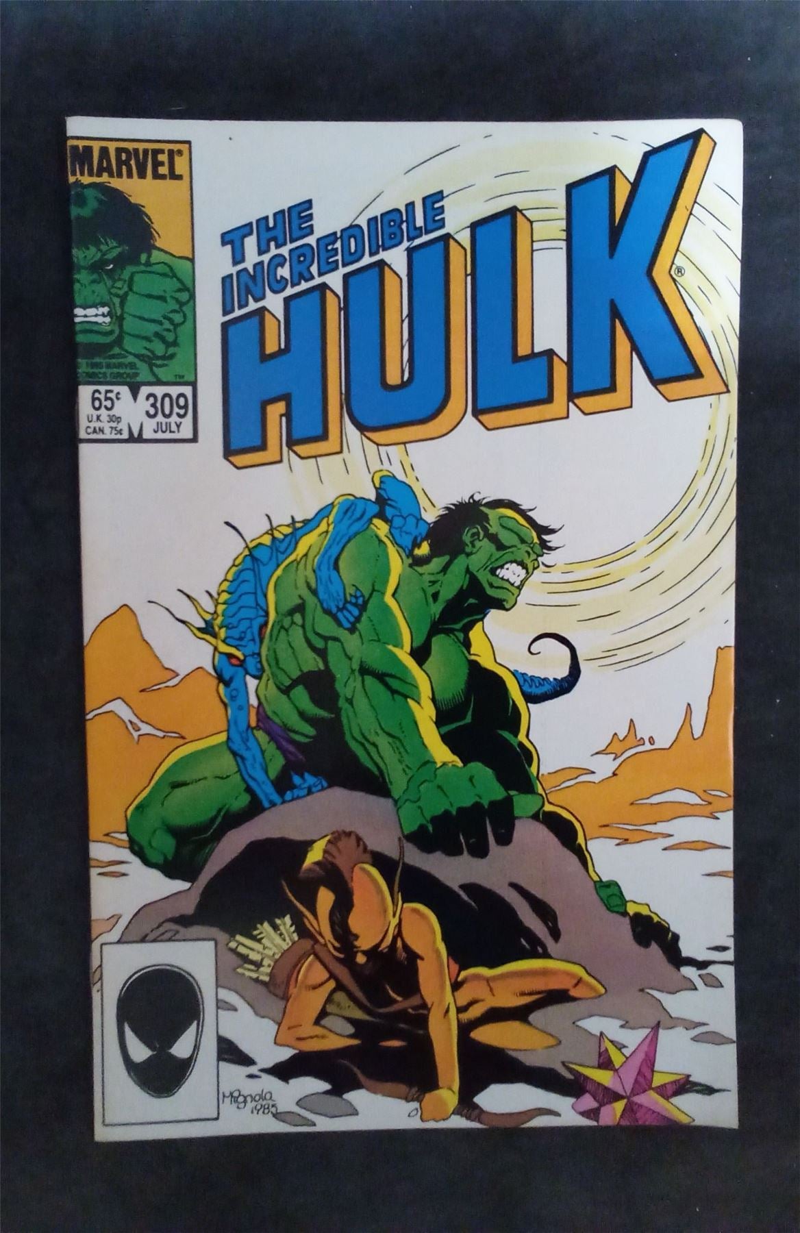 The Incredible Hulk #309 1985 marvel Comic Book