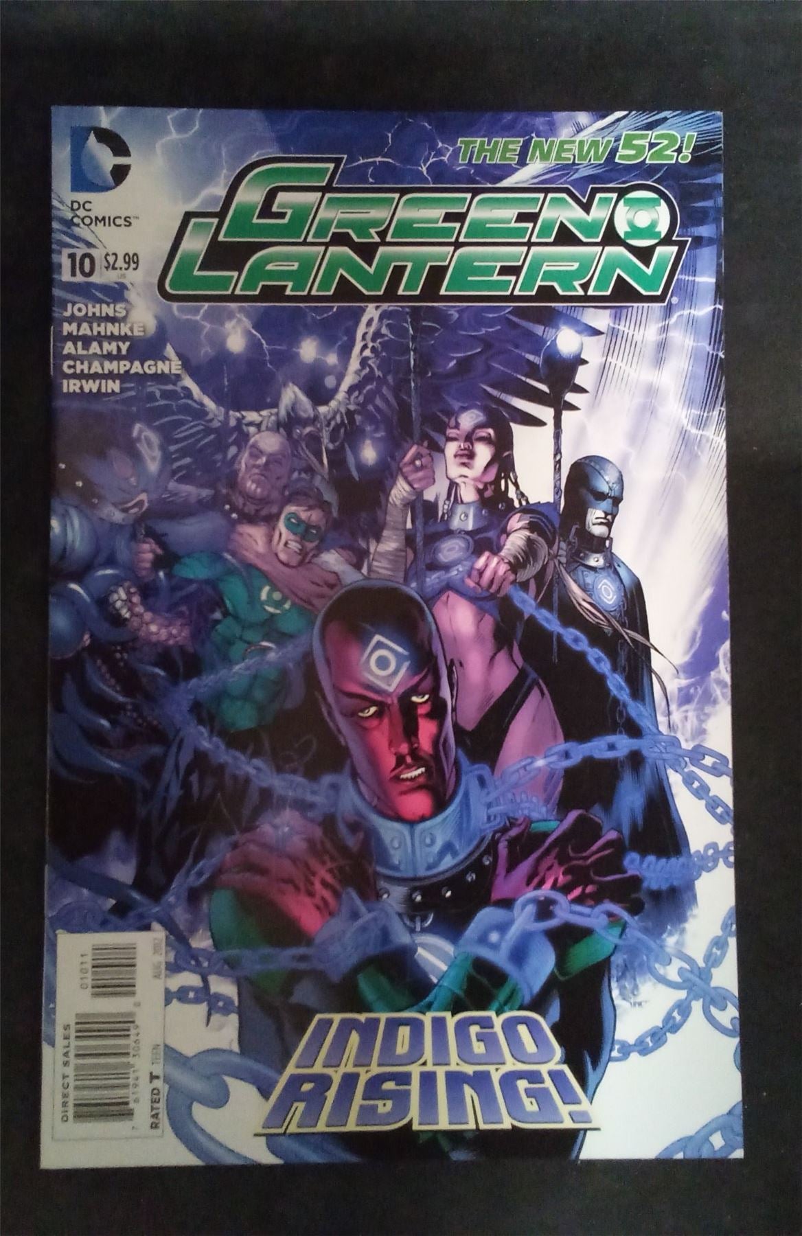 Green Lantern #10 2012 dc-comics Comic Book