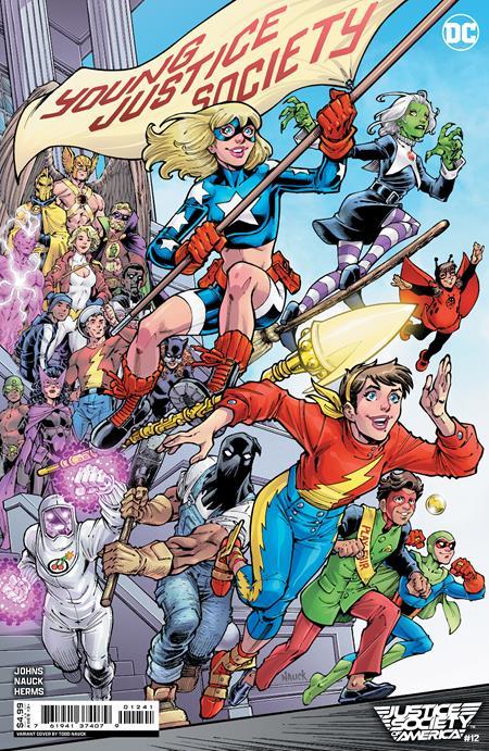 Justice Society Of America #12 (of 12) Cvr C Todd Nauck Card Stock Var DC Comics Comic Book