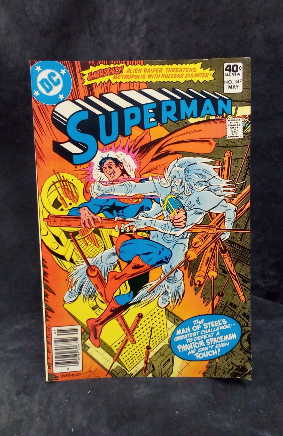 Superman #347 1980 DC Comics Comic Book