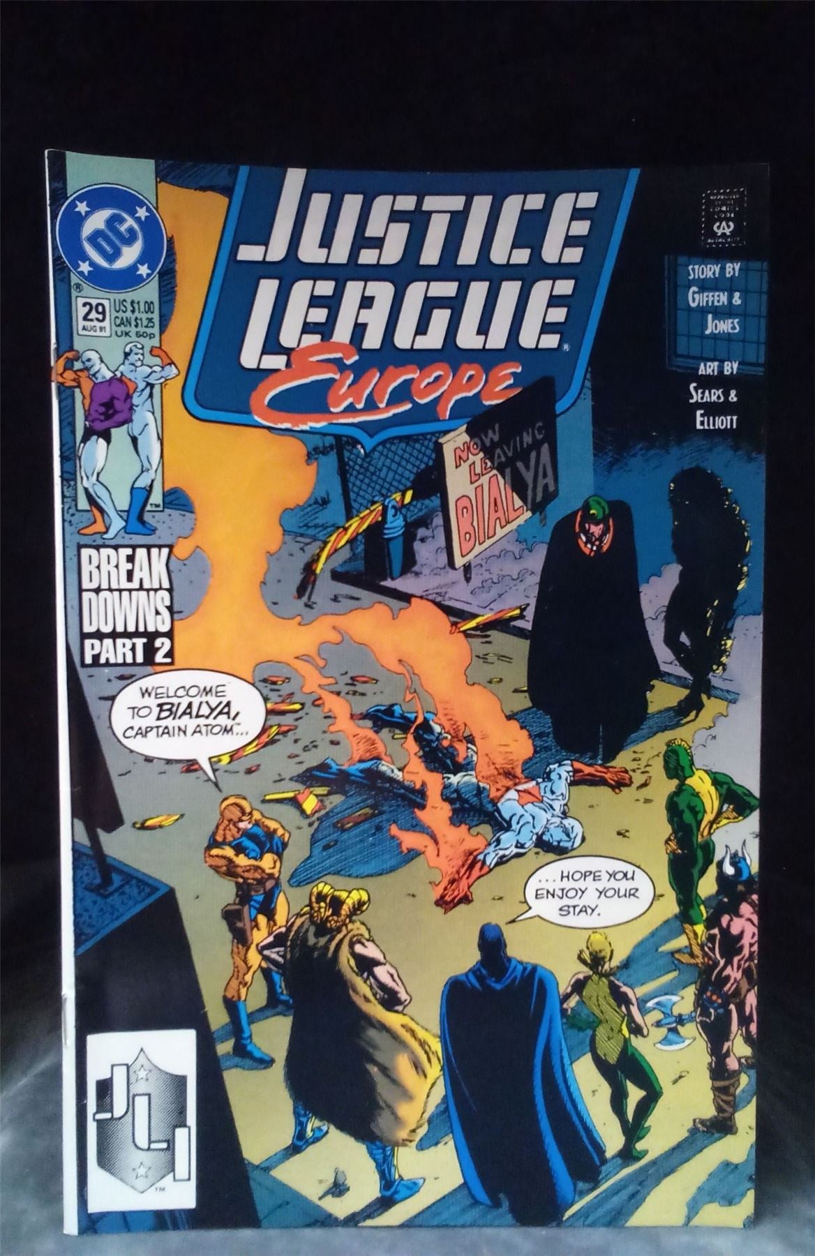 Justice League Europe #29 1991 DC Comics Comic Book