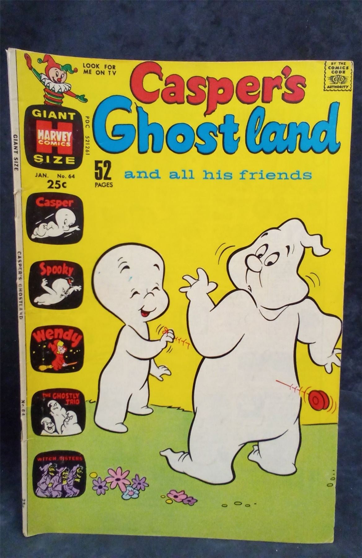 Casper's Ghostland #64 1972 Harvey Comic Book