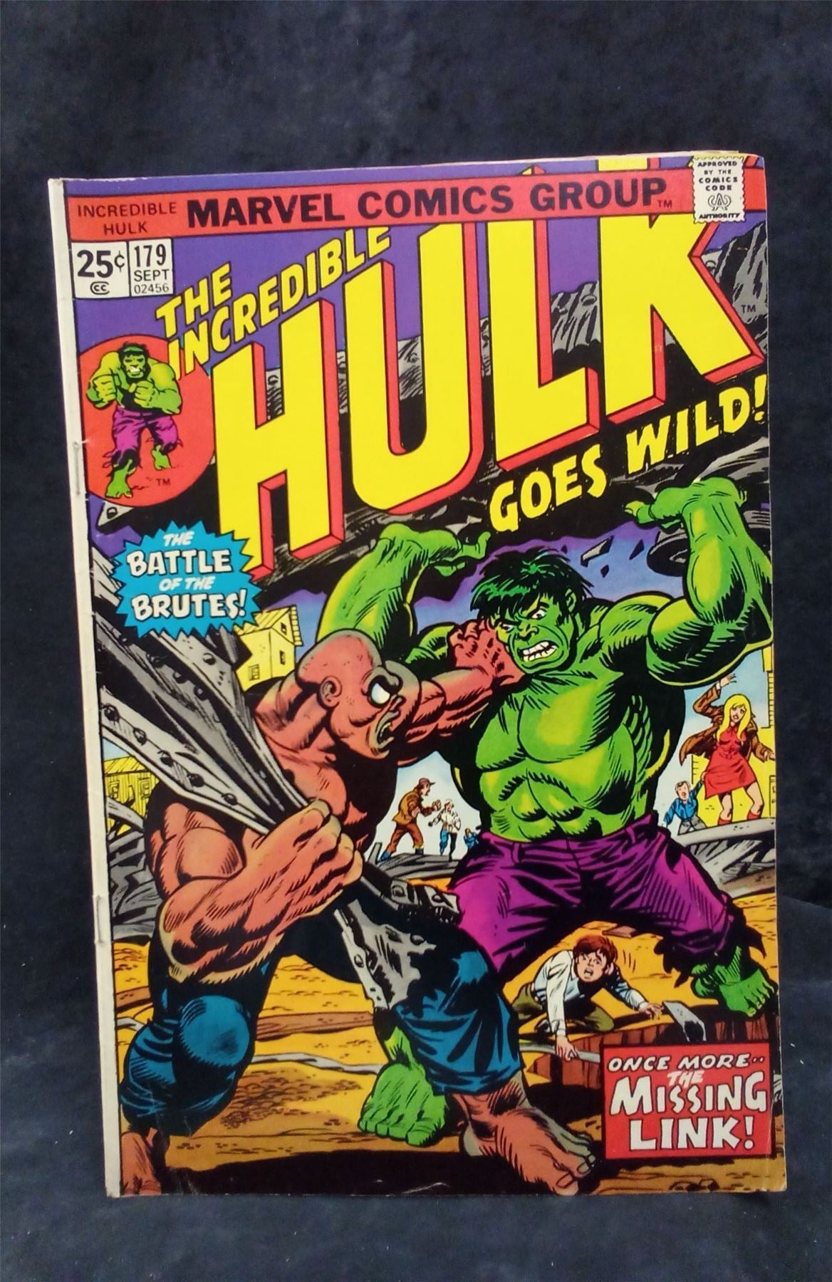 The Incredible Hulk #179 1974 Marvel Comics Comic Book