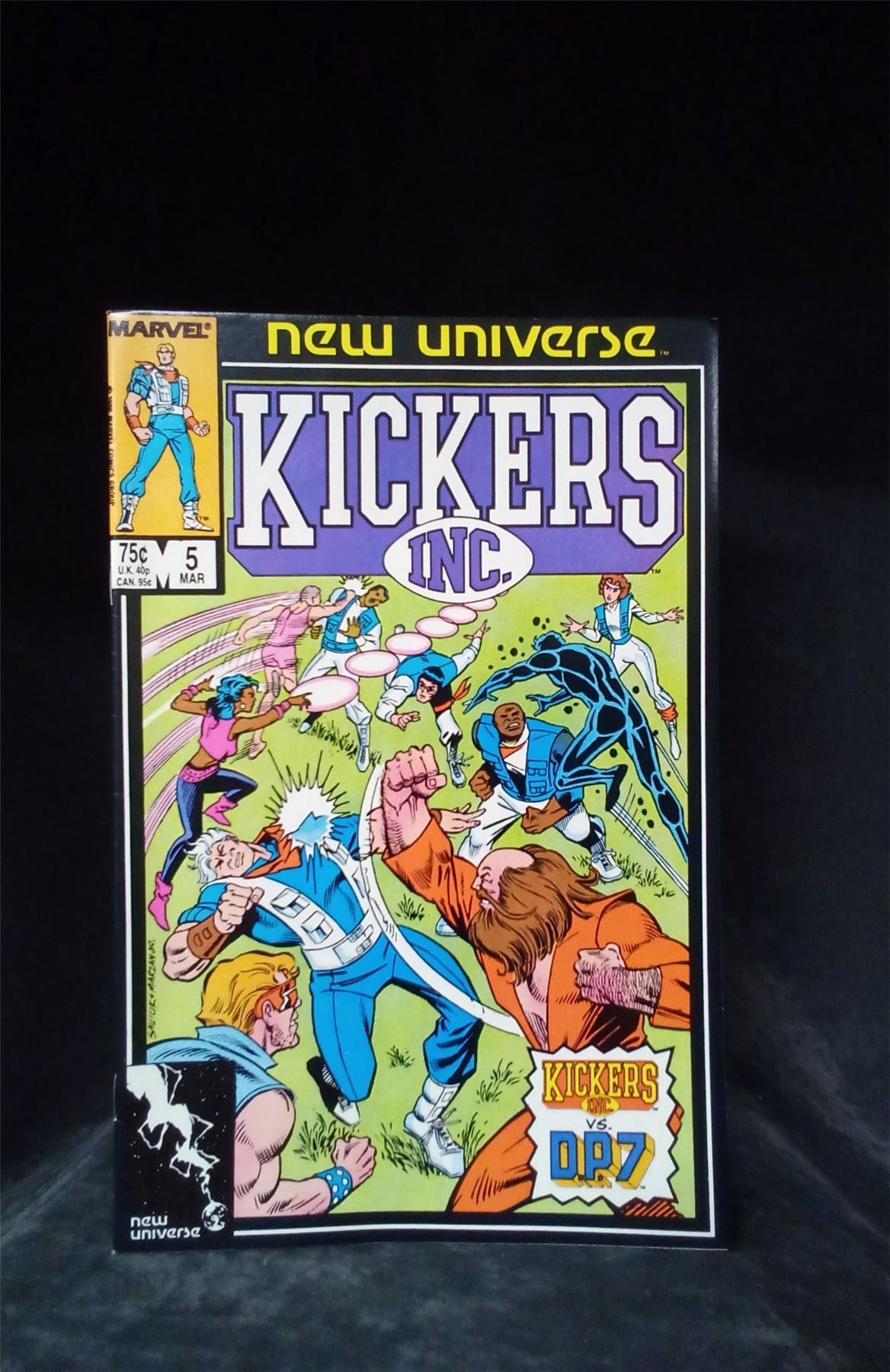 Kickers, Inc. #5 1987 Marvel Comics Comic Book