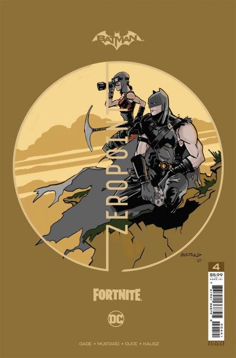 Batman Fortnite Zero Point #4 (of 6) Premium Var D Donald Mustard Card Stock (25 Copy Min Order) DC Comics Comic Book
