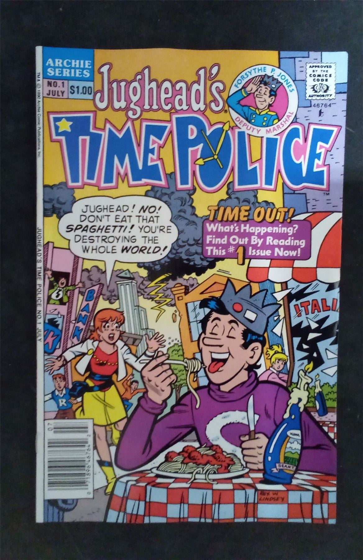 Jughead's Time Police #1 1990 archie-comics Comic Book