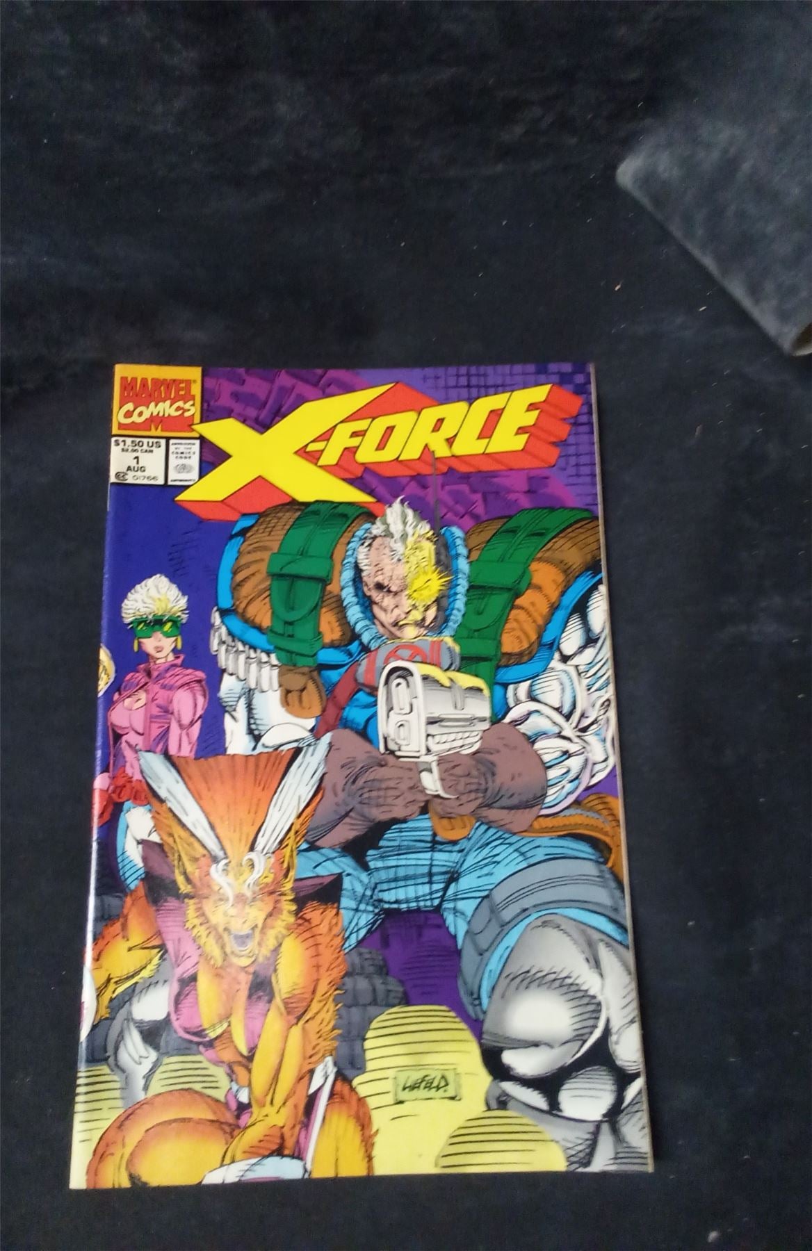 X-Force #1 Direct Edition 1991 marvel Comic Book