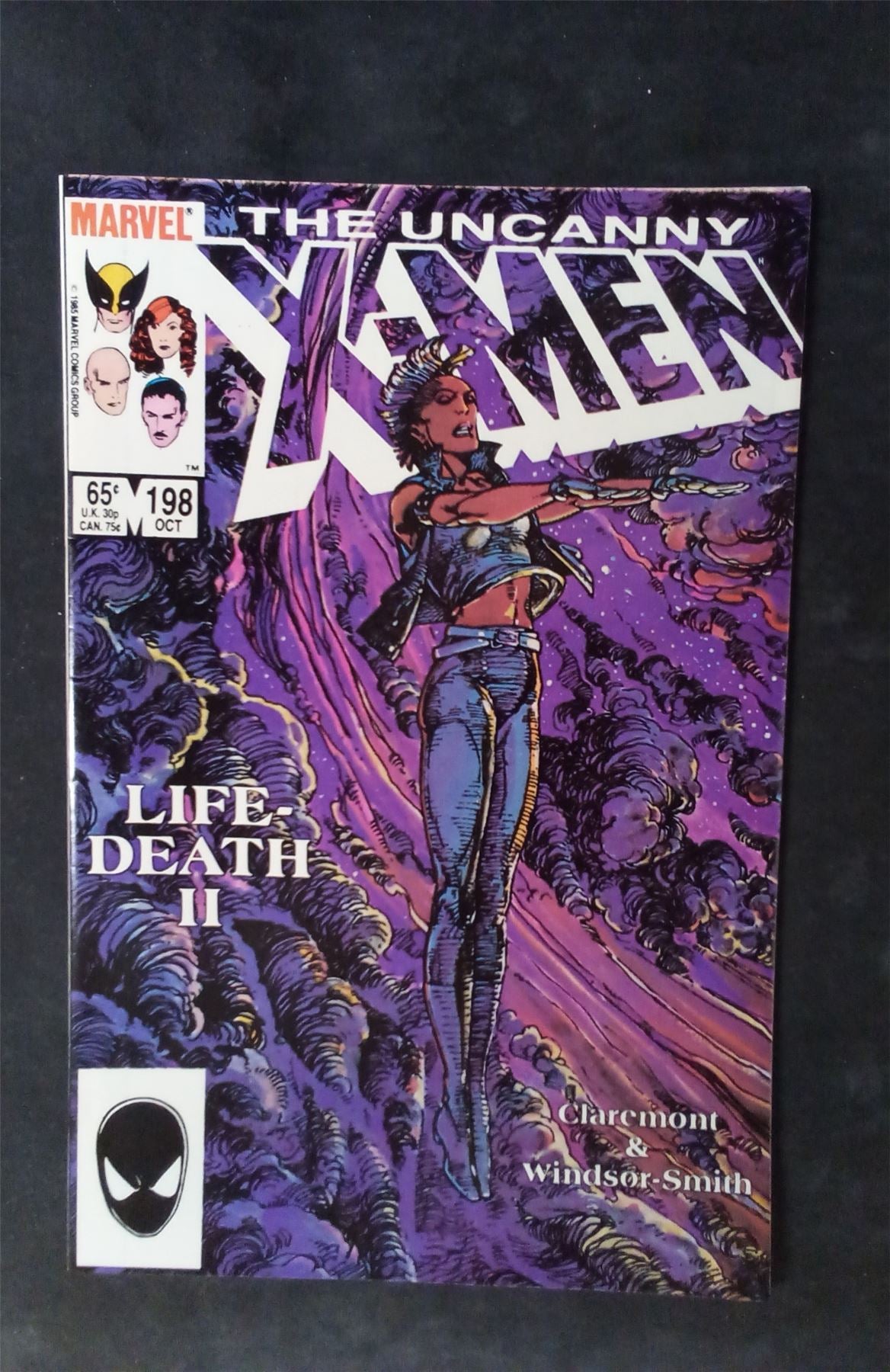 The Uncanny X-Men #198 1985 marvel Comic Book