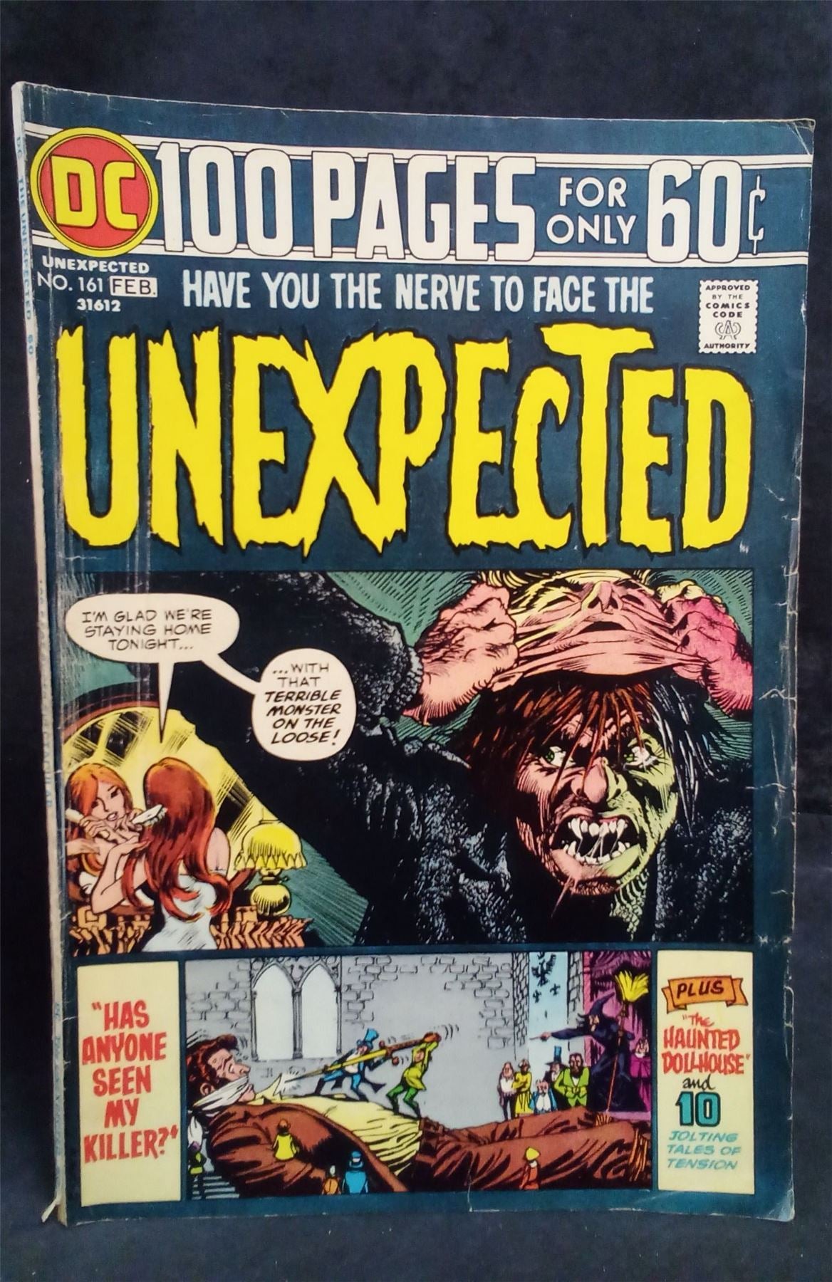 The Unexpected #161 1975 DC Comics Comic Book