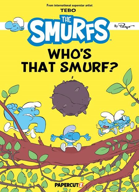 Smurfs Who Is That Smurf Tp Papercutz Comic Book