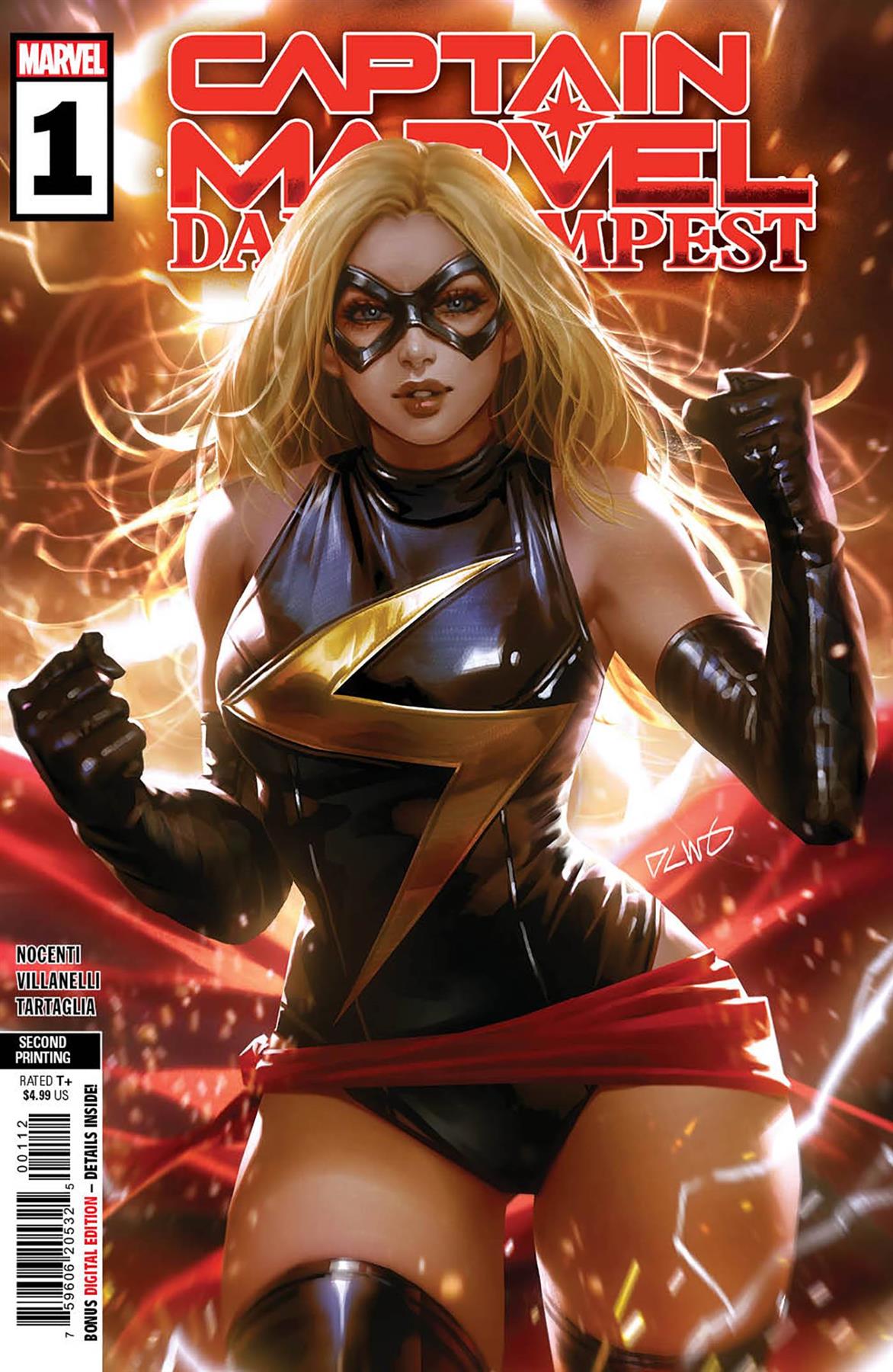 Captain Marvel Dark Tempest #1 (of 5) 2nd Ptg Chew Var Marvel Prh Comic Book