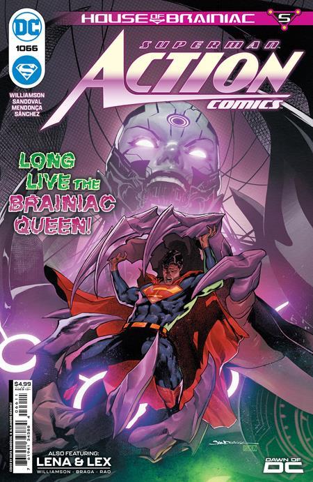 Action Comics #1066 Cvr A Rafa Sandoval (house Of Brainiac) DC Comics Comic Book