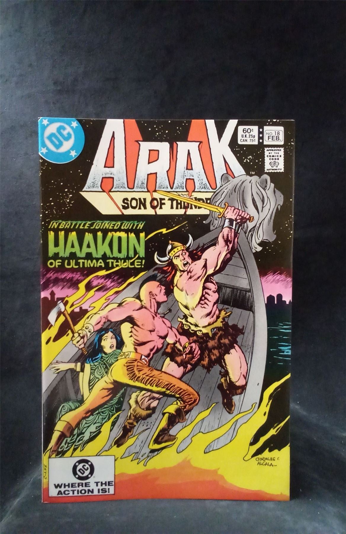 Arak, Son of Thunder #18 1983 DC Comics Comic Book