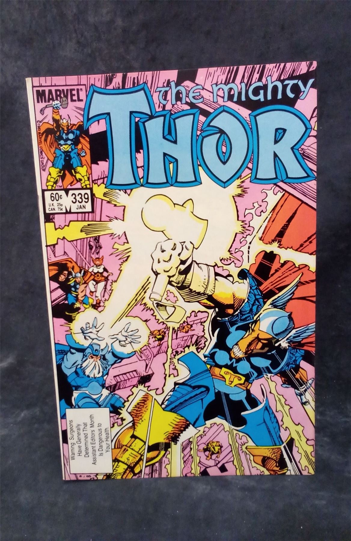 Thor #339 1984 marvel Comic Book