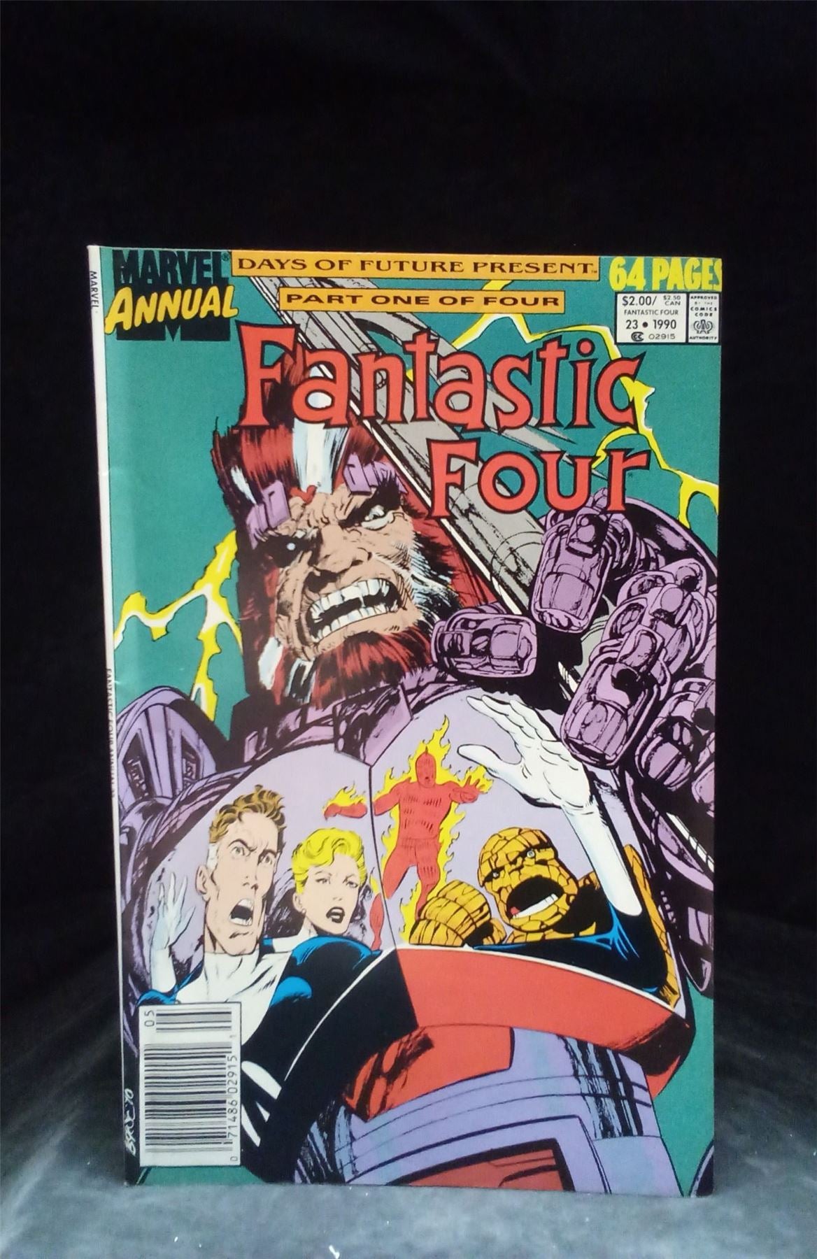Fantastic Four Annual #23 Newsstand Edition 1989 Marvel Comics Comic Book