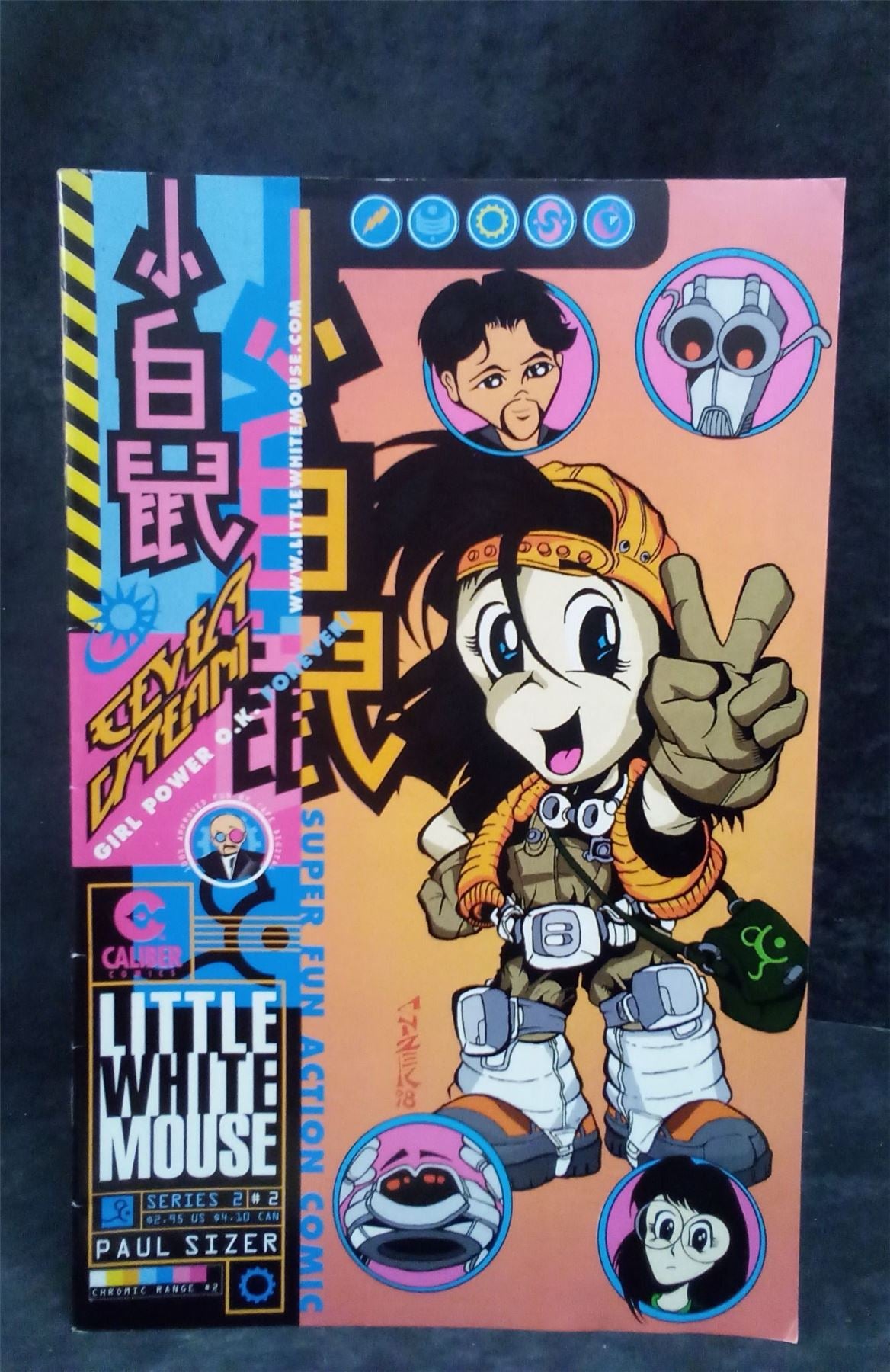 Little White Mouse: Into the Blue #2 1999 caliber comics Comic Book