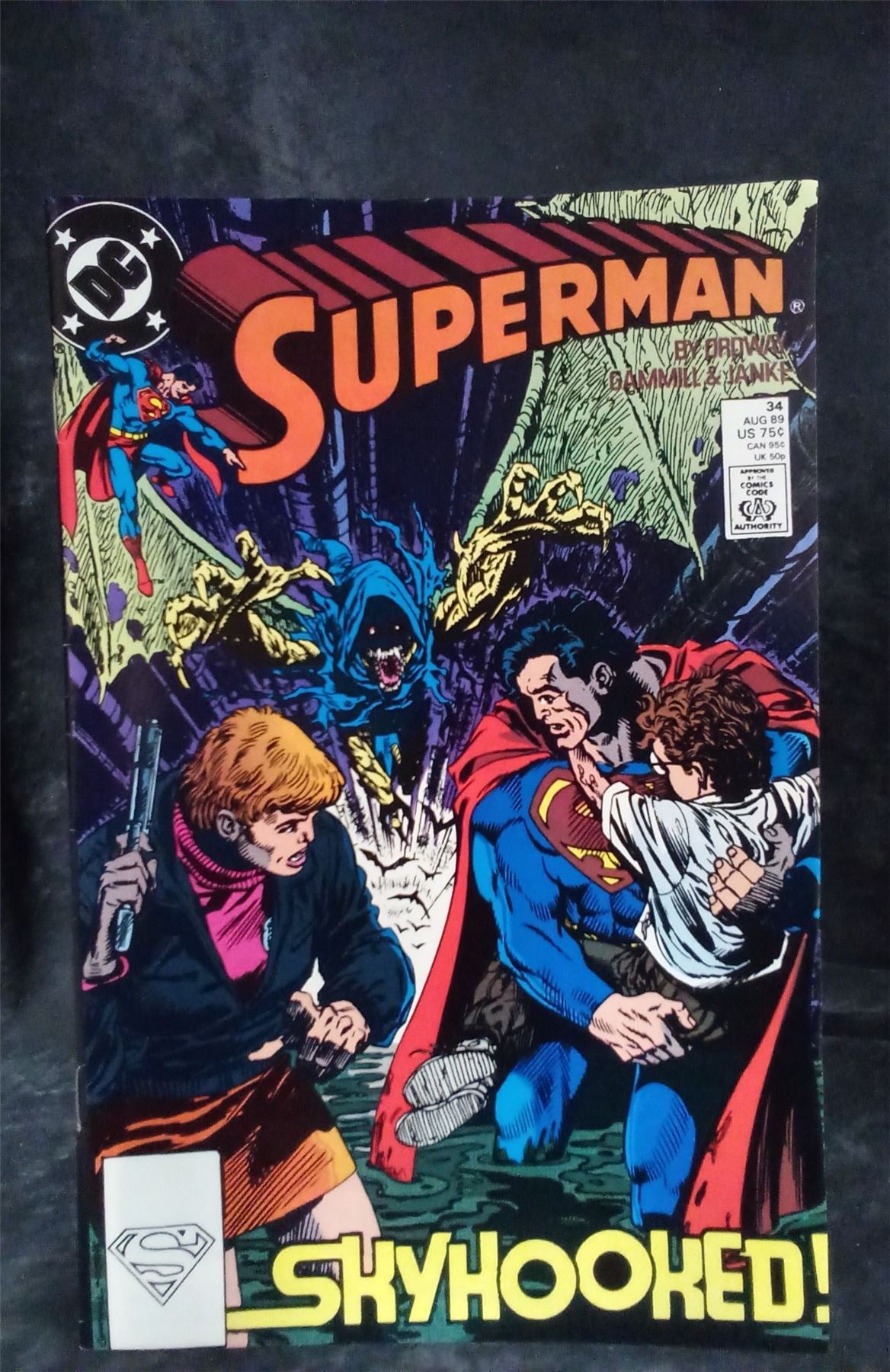 Superman #34 1989 DC Comics Comic Book