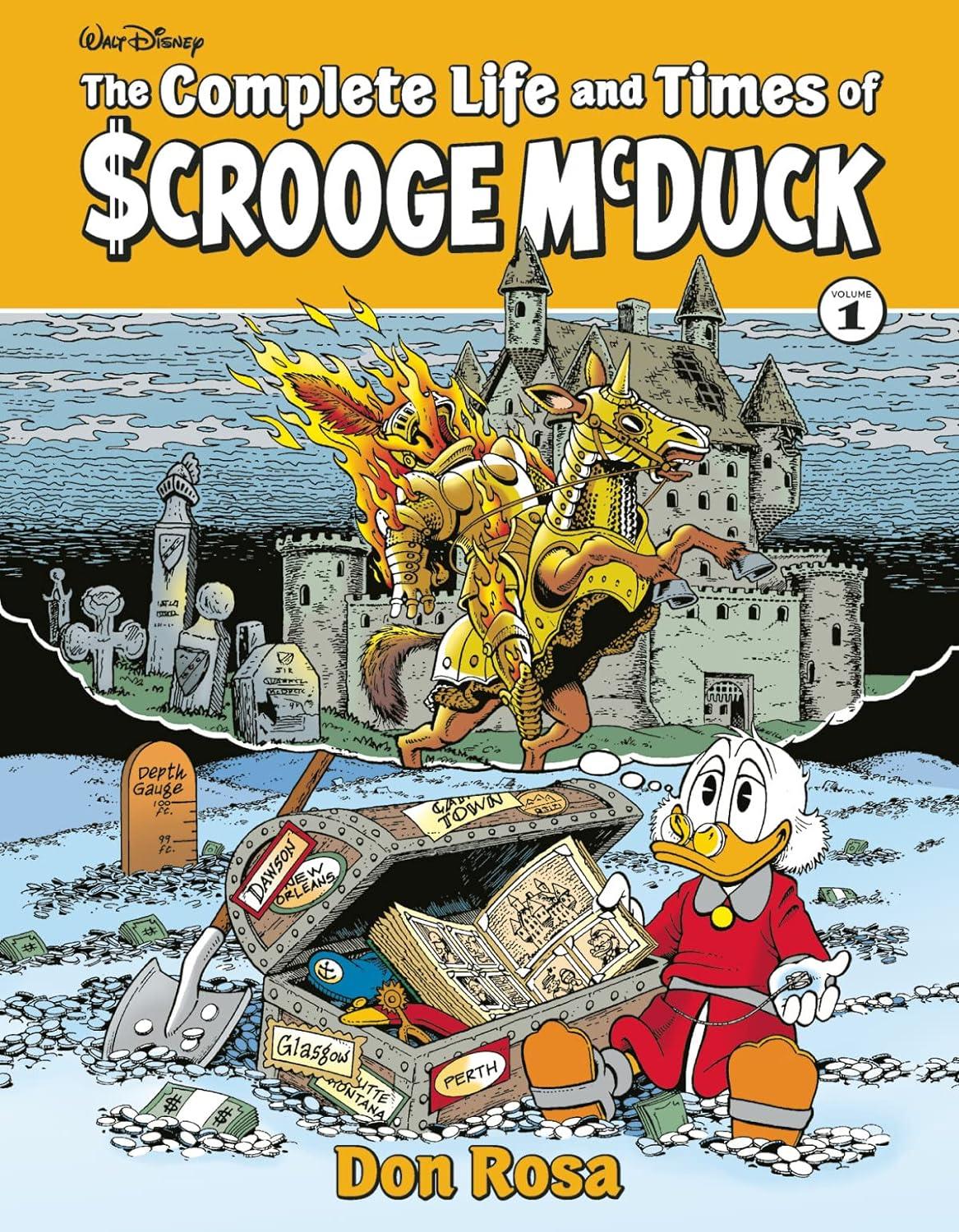COMPLETE LIFE & TIMES SCROOGE MCDUCK HC BOX SET ROSA