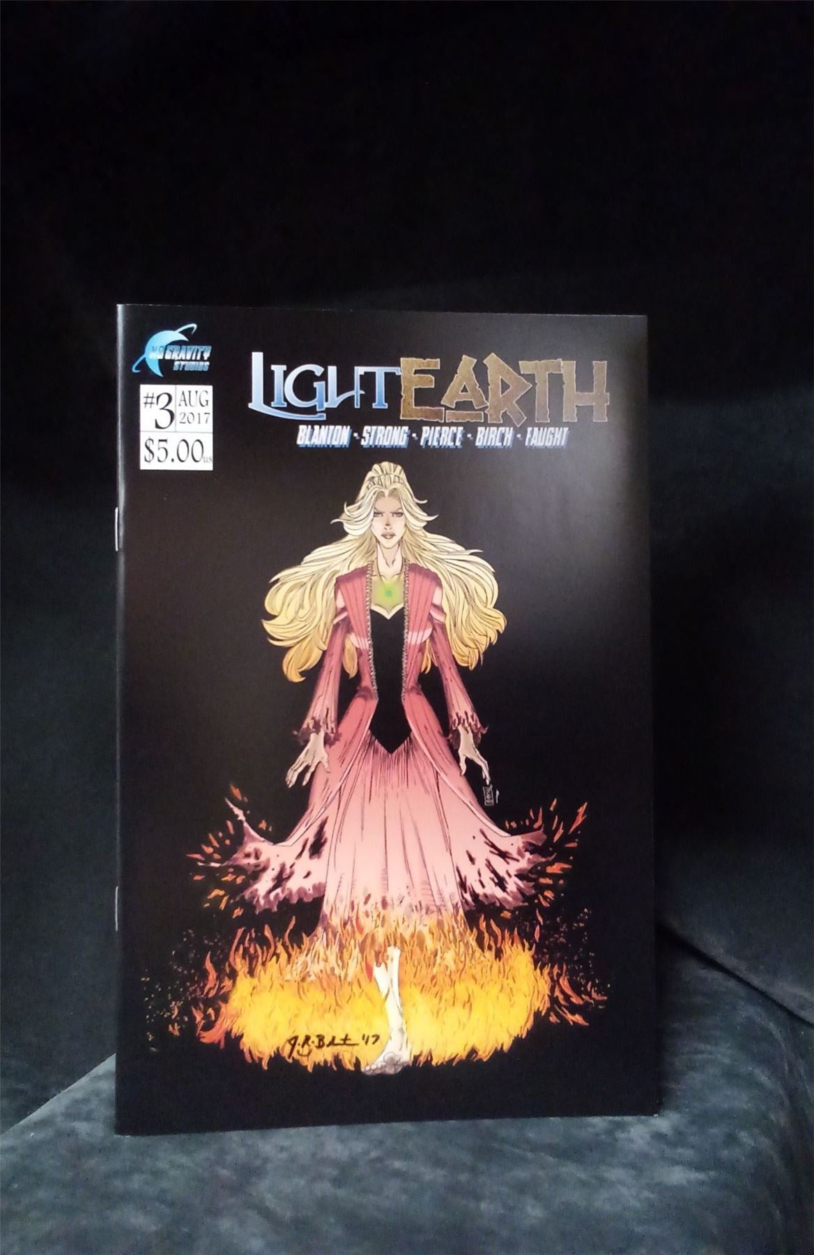 Light Earth #3 Cover A *signed* 2017 Comic Book