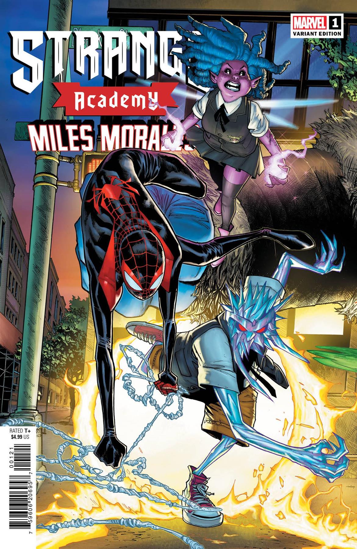 Strange Academy Miles Morales #1 Tbd Artist Connecting Var () Marvel Prh Comic Book 2023