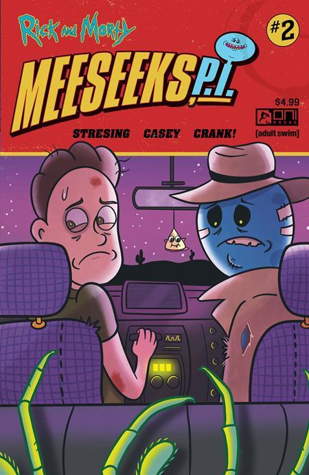Rick And Morty Meeseeks Pi #2 (of 3) Cvr B Gina Allnatt Manga Var (mr) Oni Press Comic Book