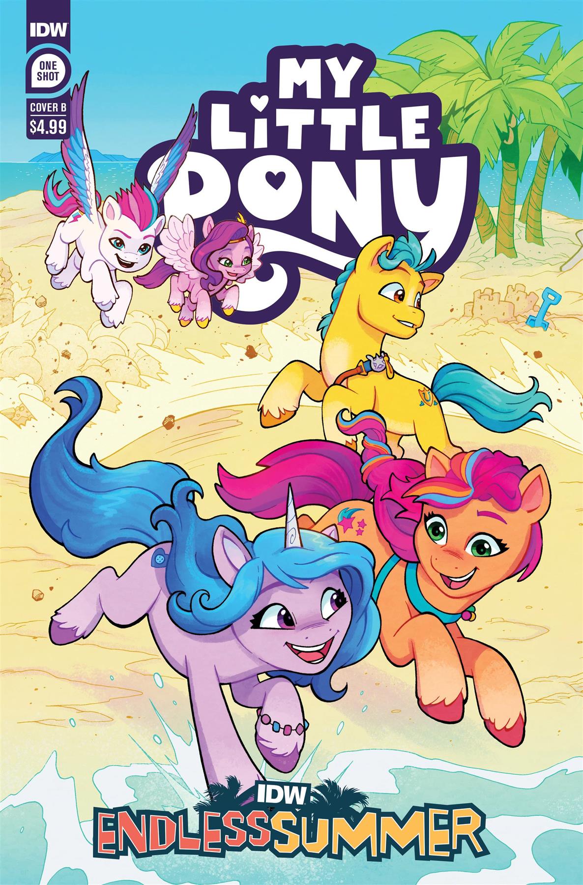 Idw Endless Summer My Little Pony Cvr B Lawrence Idw-prh Comic Book