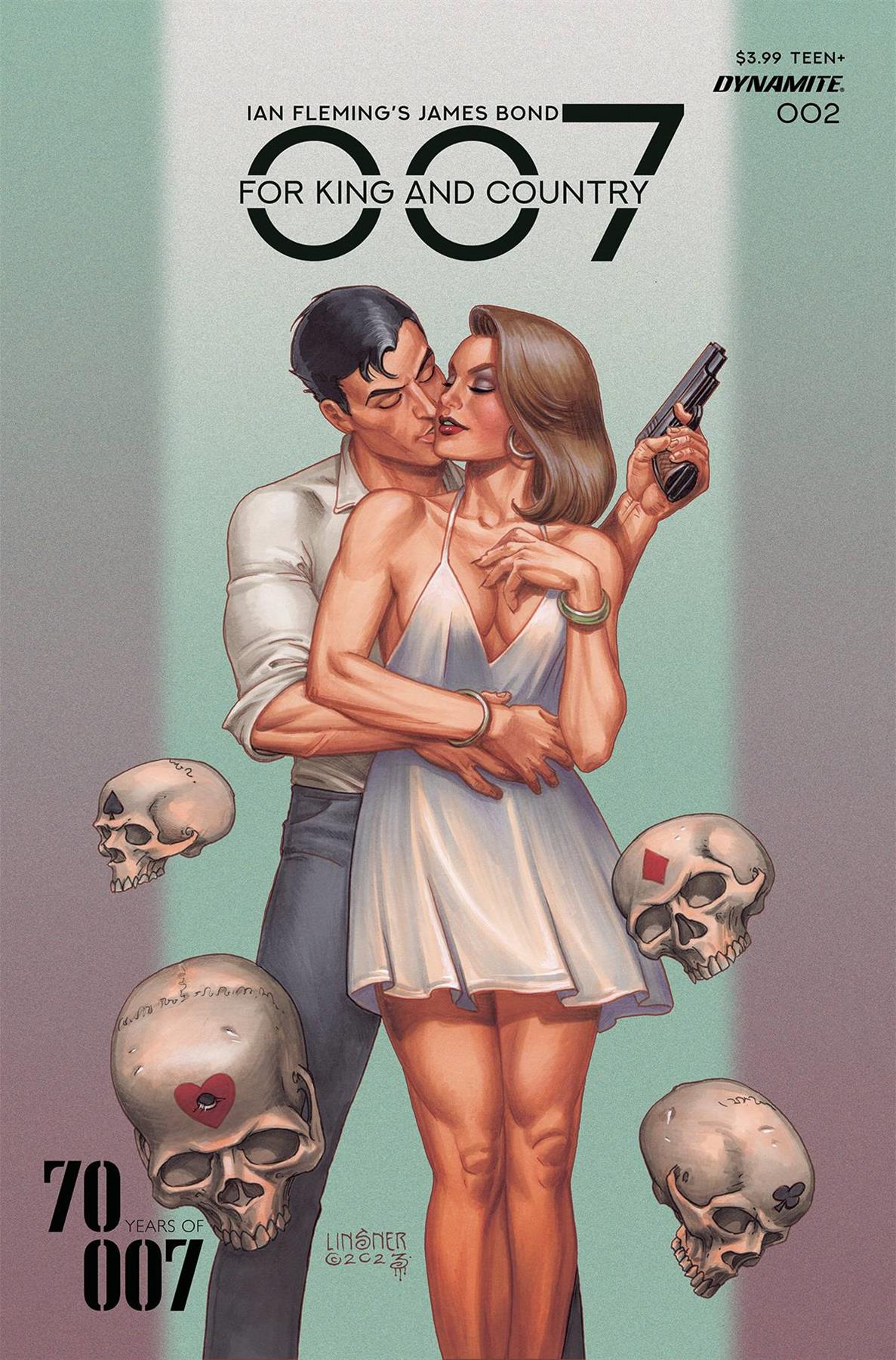007 For King Country #2 Cvr A Linsner Dynamite Comic Book
