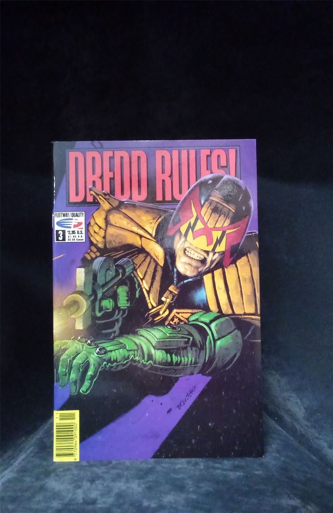 Dredd Rules! #3 1991 Quality Comics Comic Book