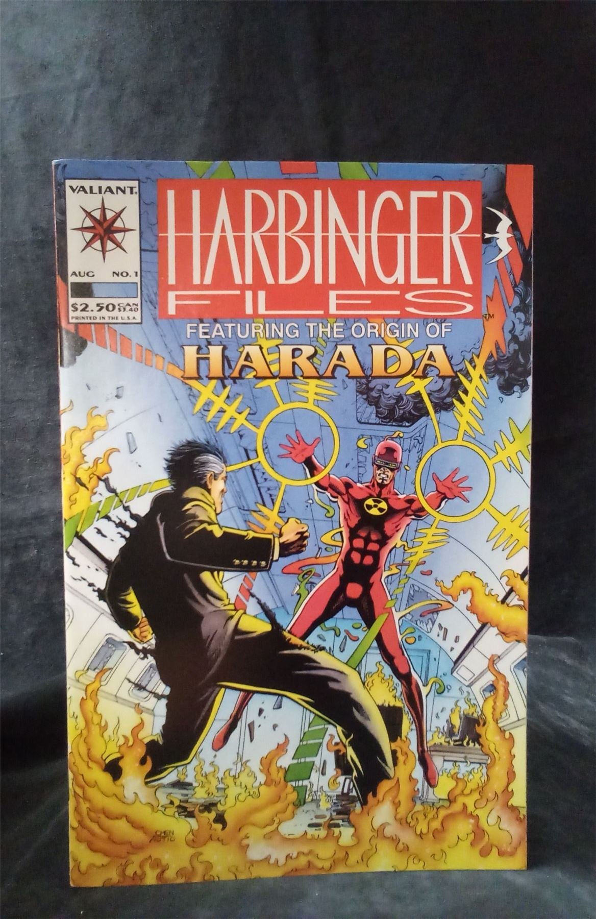 Harbinger Files #1 1994 valiant Comic Book