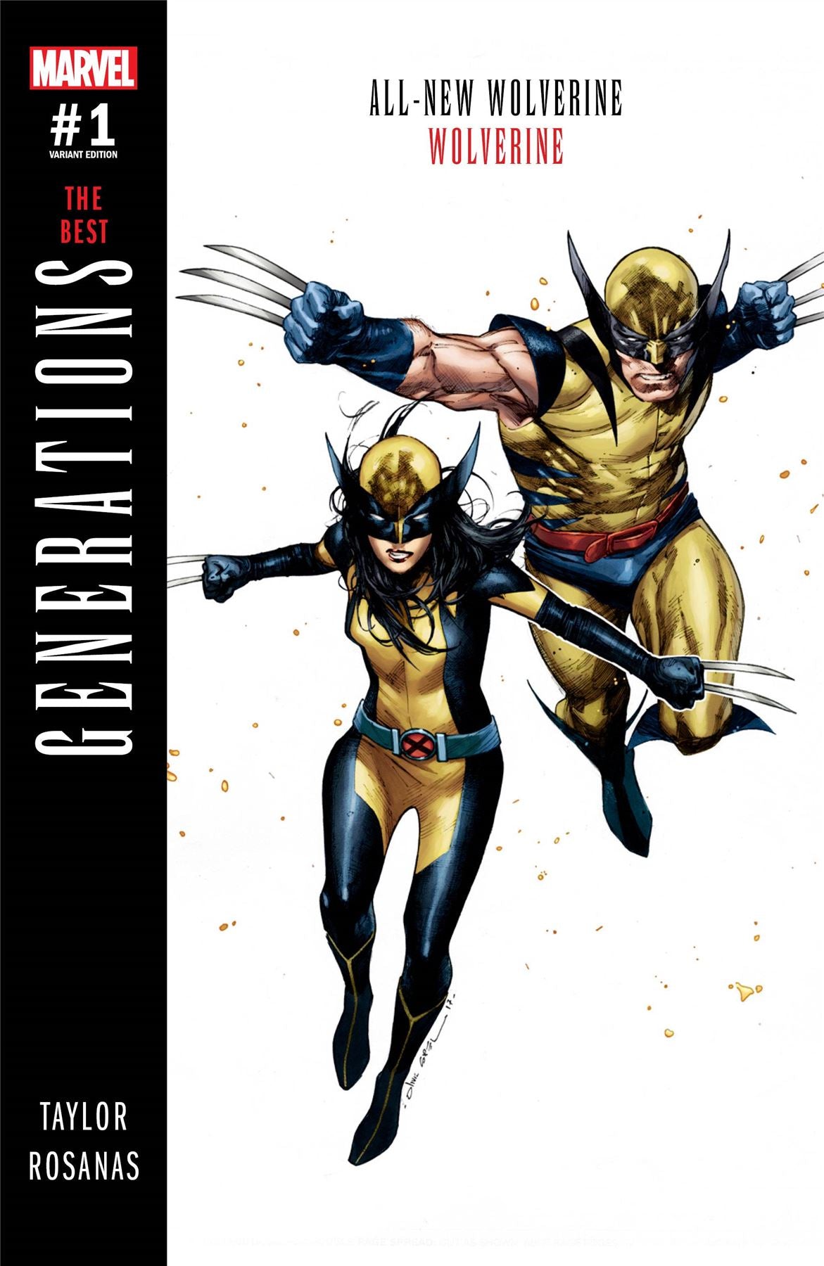 Generations Wolverine & All-new Wolverine #1 Coipel Var (Coipel Var) Marvel Comics Comic Book