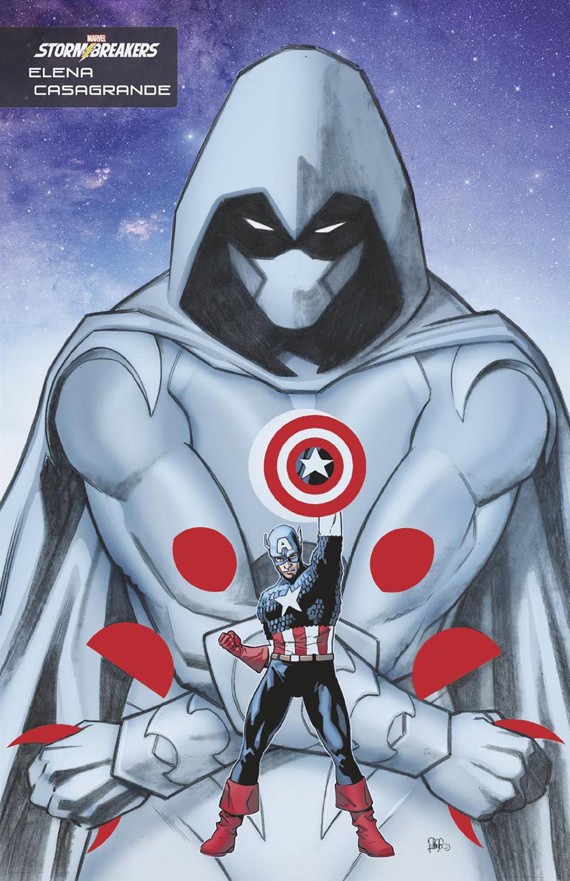 Moon Knight #27 Elena Casagrande Stormbreakers Var (Elena Casagrande Stormbreakers Var) Marvel Prh Comic Book 2023