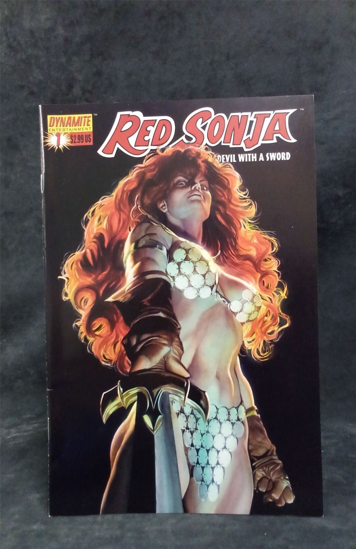 Red Sonja #1 Alex Ross Cover 2005 dynamite entertainment Comic Book