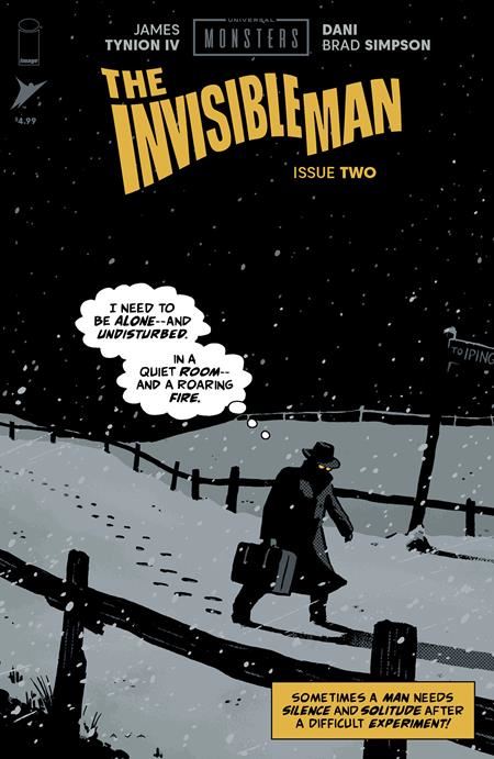 Universal Monsters The Invisible Man #2 (of 4) Cvr C Inc 1:10 David Aja Pulp Var Image Comics Comic Book