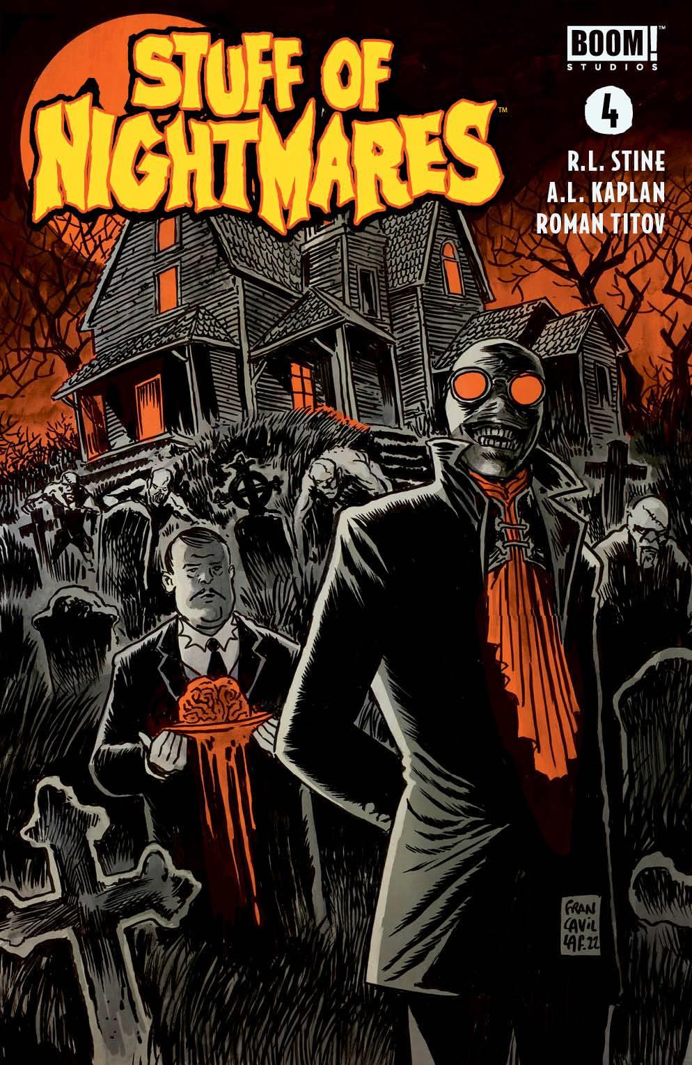 Stuff Of Nightmares #4 (Cvr A Francavilla) Boom! Studios Comic Book 2022
