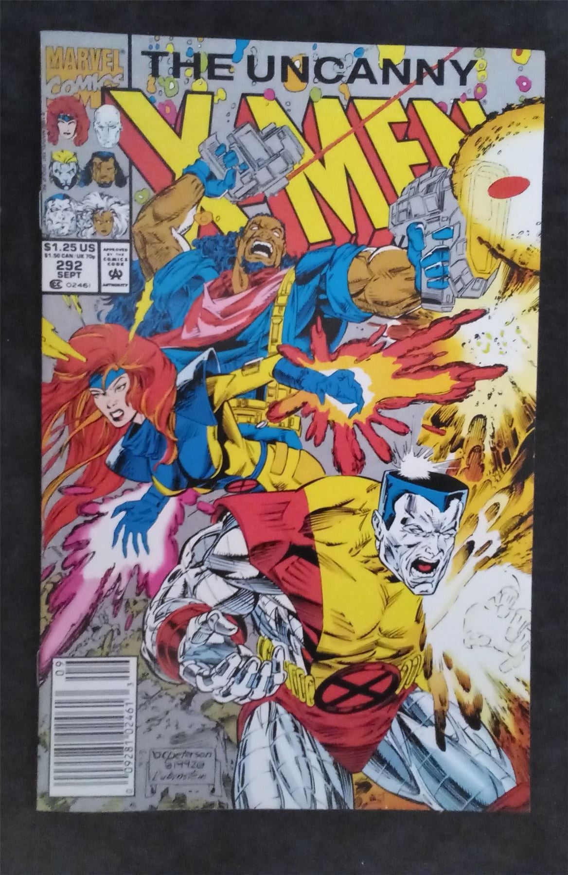 The Uncanny X-Men #292 1992 marvel Comic Book