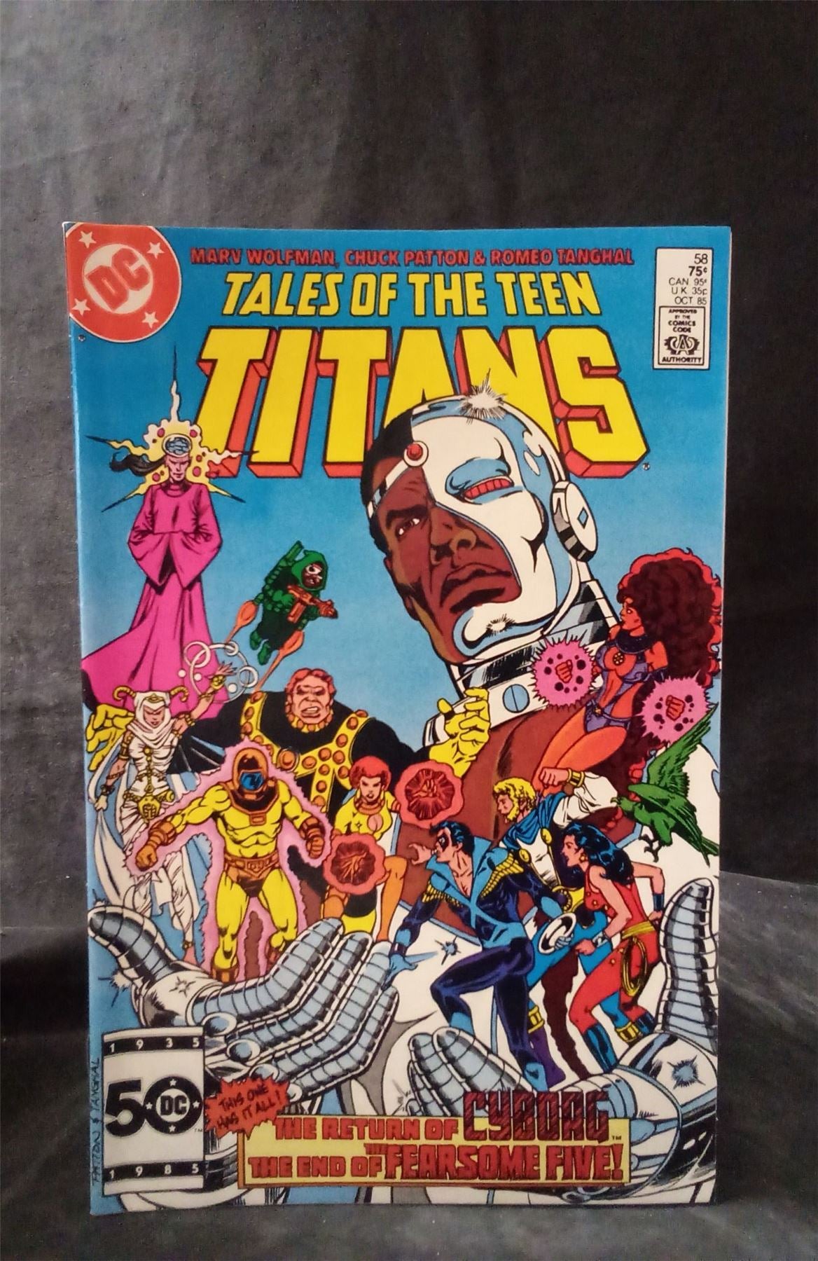 Tales of the Teen Titans #58 1985 DC Comics Comic Book