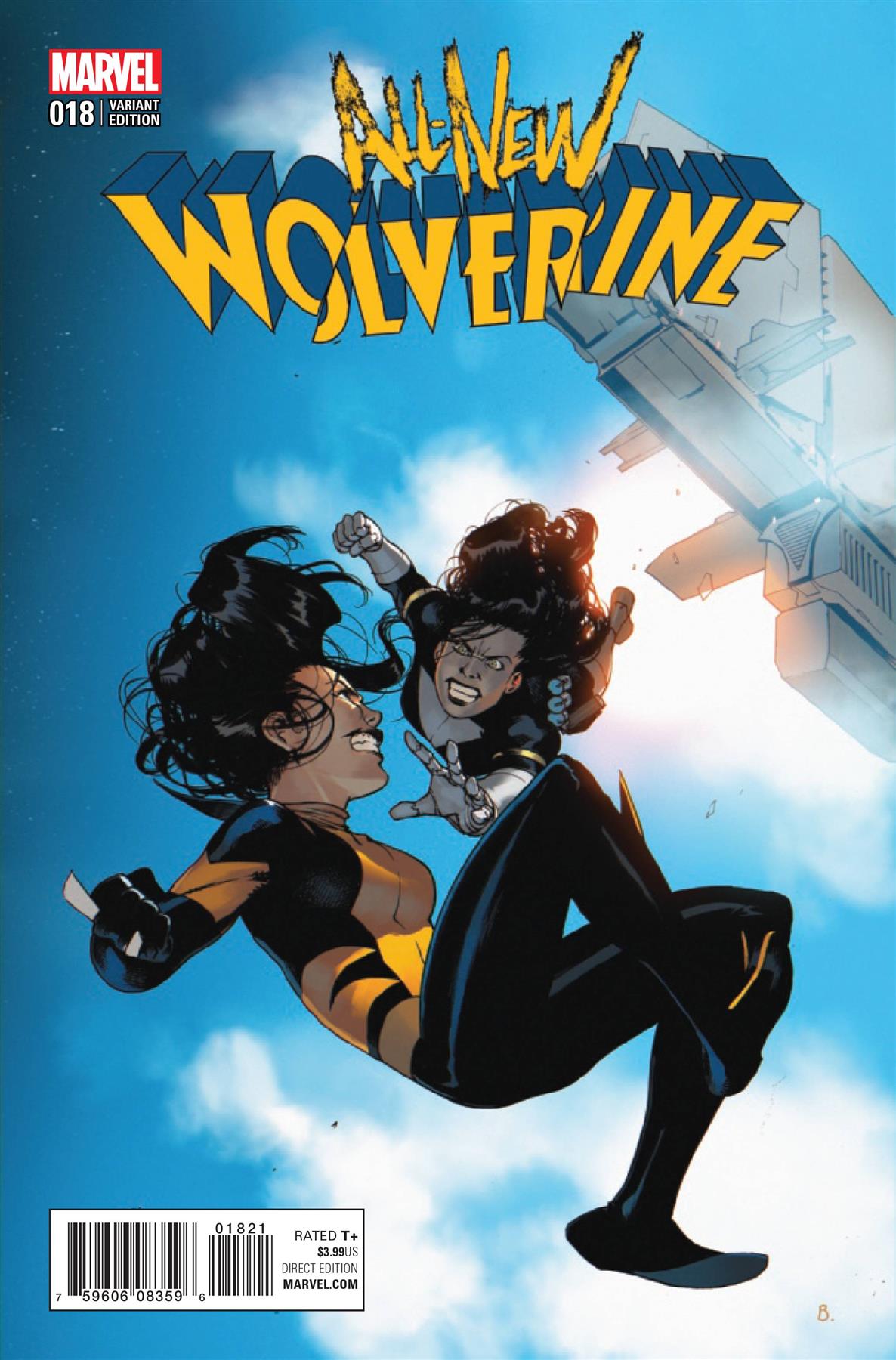 All New Wolverine #18 Bengal Connecting F Var (Bengal Connecting F Var) Marvel Comics Comic Book