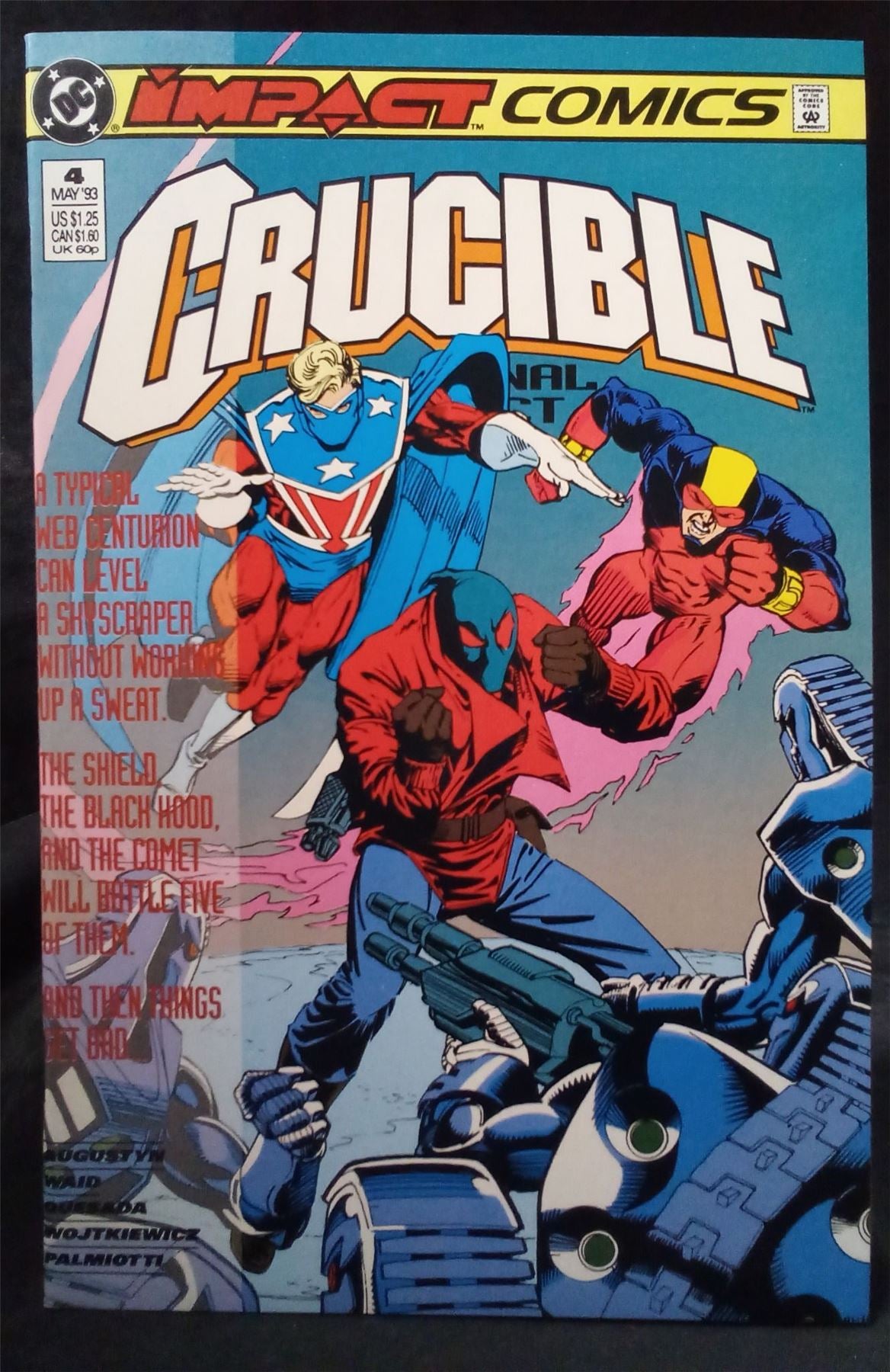 Crucible #4 1993 DC Comics Comic Book