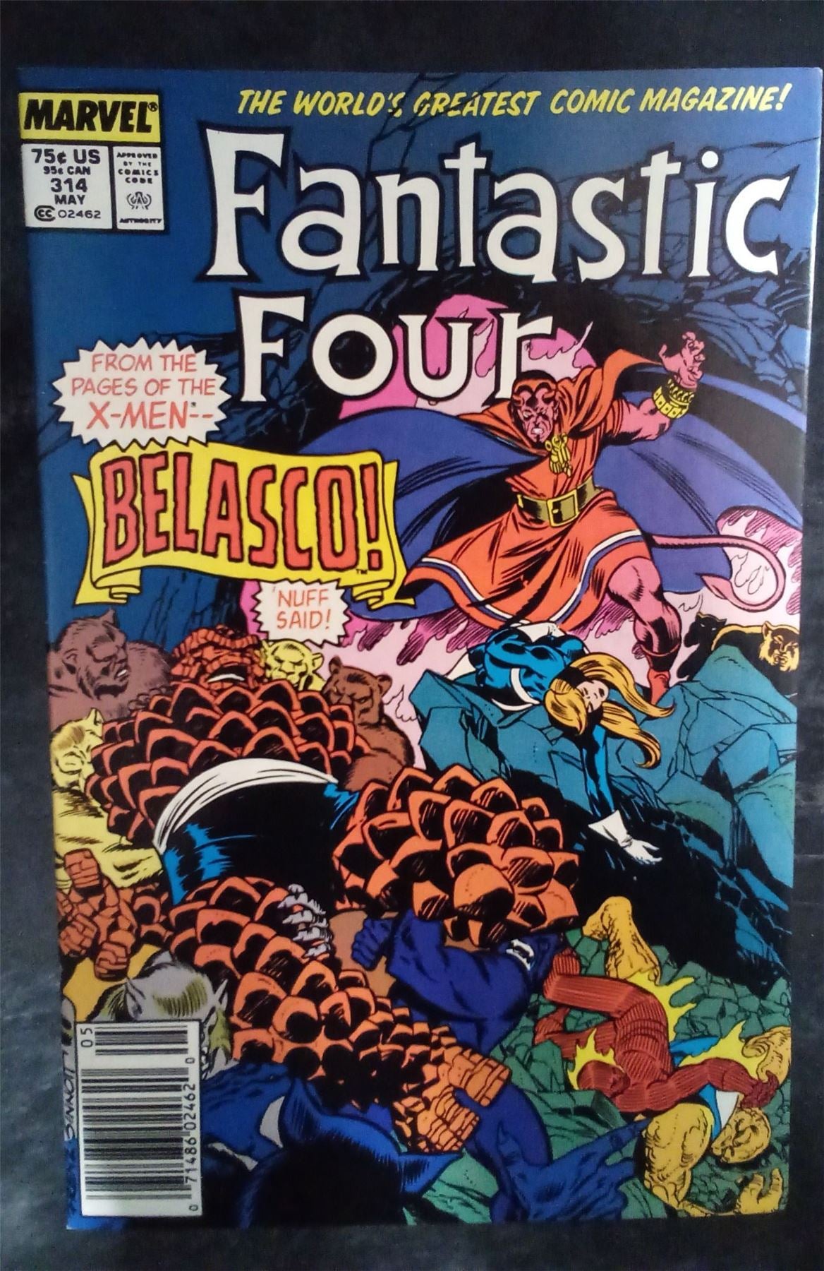 Fantastic Four #314 1988 Marvel Comics Comic Book