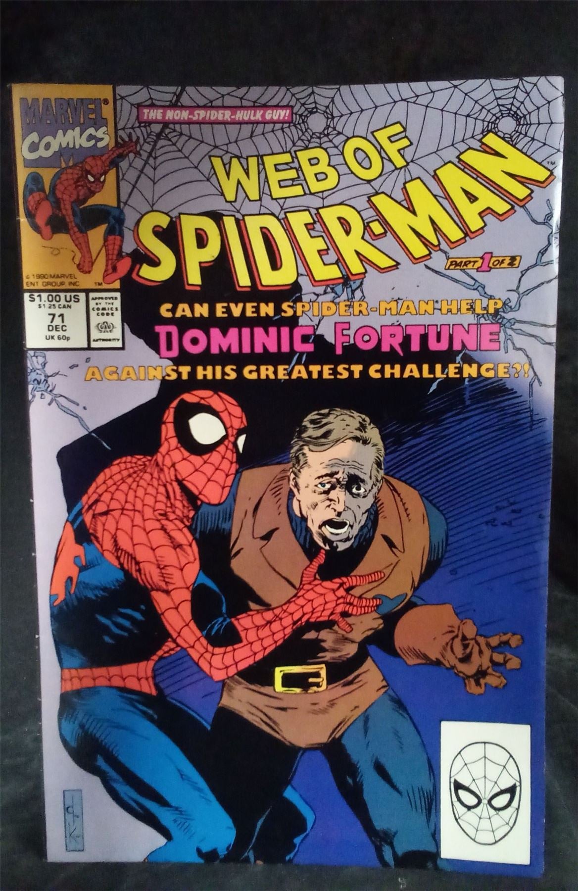 Web of Spider-Man #71 1990 Marvel Comics Comic Book